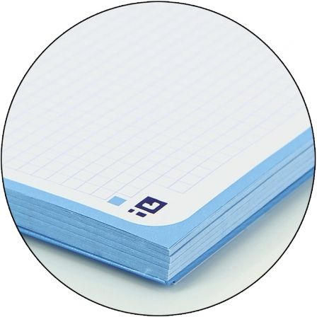 Oxford Cuaderno con Espiral Cuadriculado European Book 1 Touch A4+ 80 Hojas Azul Agua